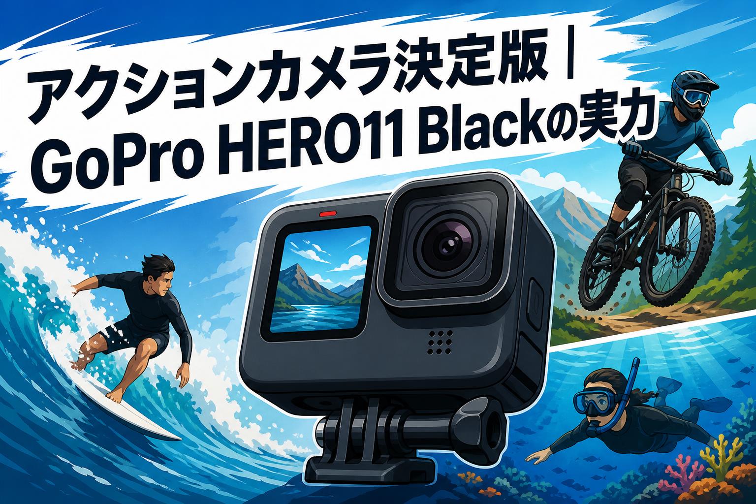 アクションカメラ決定版｜GoPro HERO11 Blackの実力