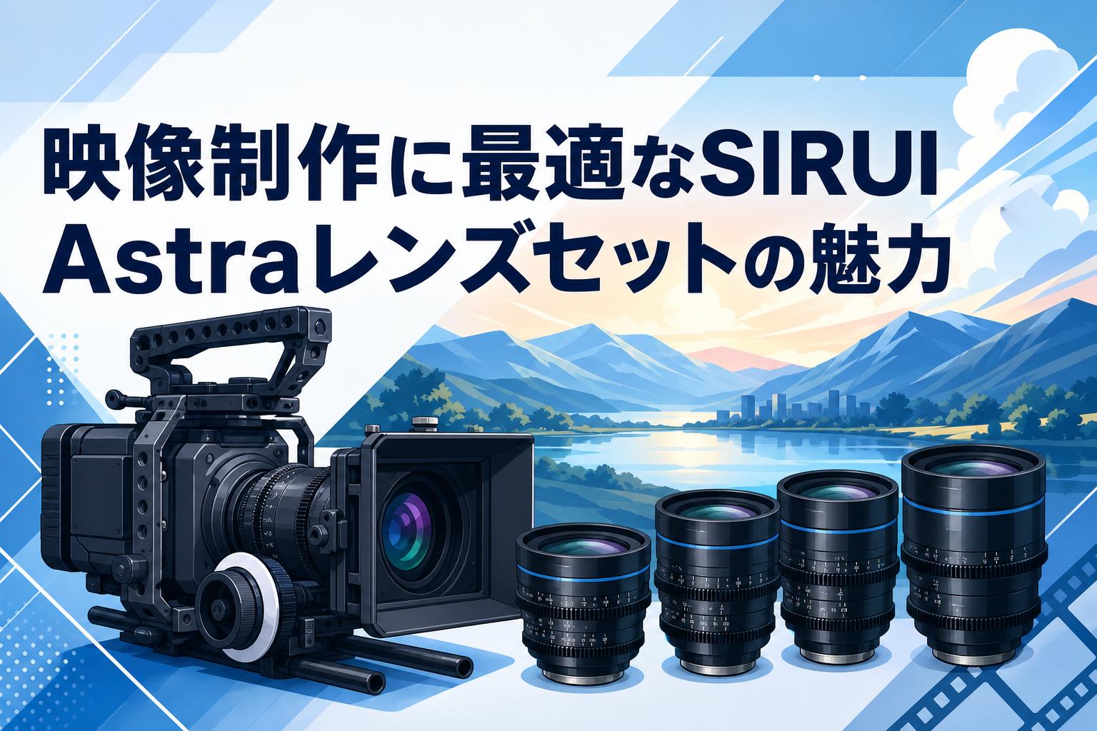 映像制作に最適なSIRUI Astraレンズセットの魅力