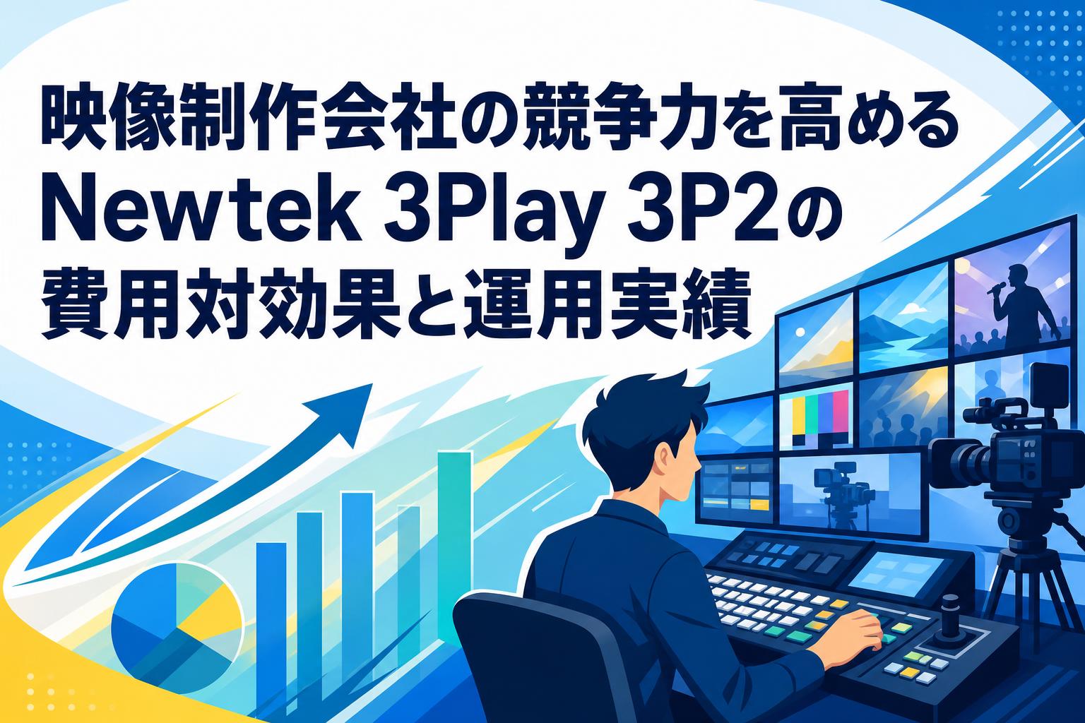 映像制作会社の競争力を高めるNewtek 3Play 3P2の費用対効果と運用実績
