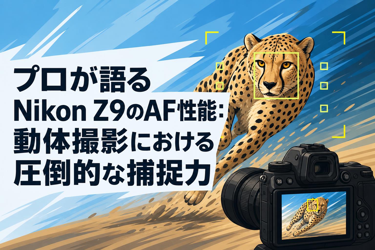 プロが語るNikon Z9のAF性能：動体撮影における圧倒的な捕捉力
