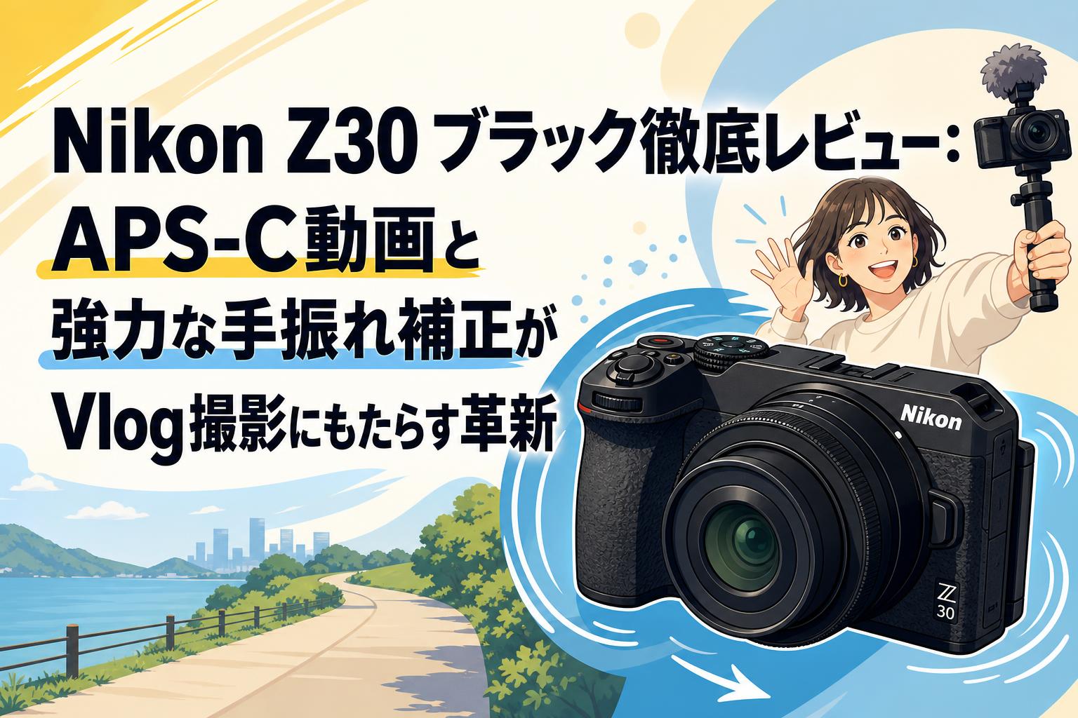 Nikon Z30 ブラック徹底レビュー：APS-C動画と強力な手振れ補正がVlog撮影にもたらす革新