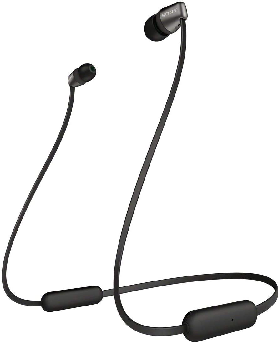 SONY ワイヤレス マイク付イヤホン WI-C310 BC 黒（Bluetooth、IPX6防水） パンダスタジオ・レンタル公式サイト