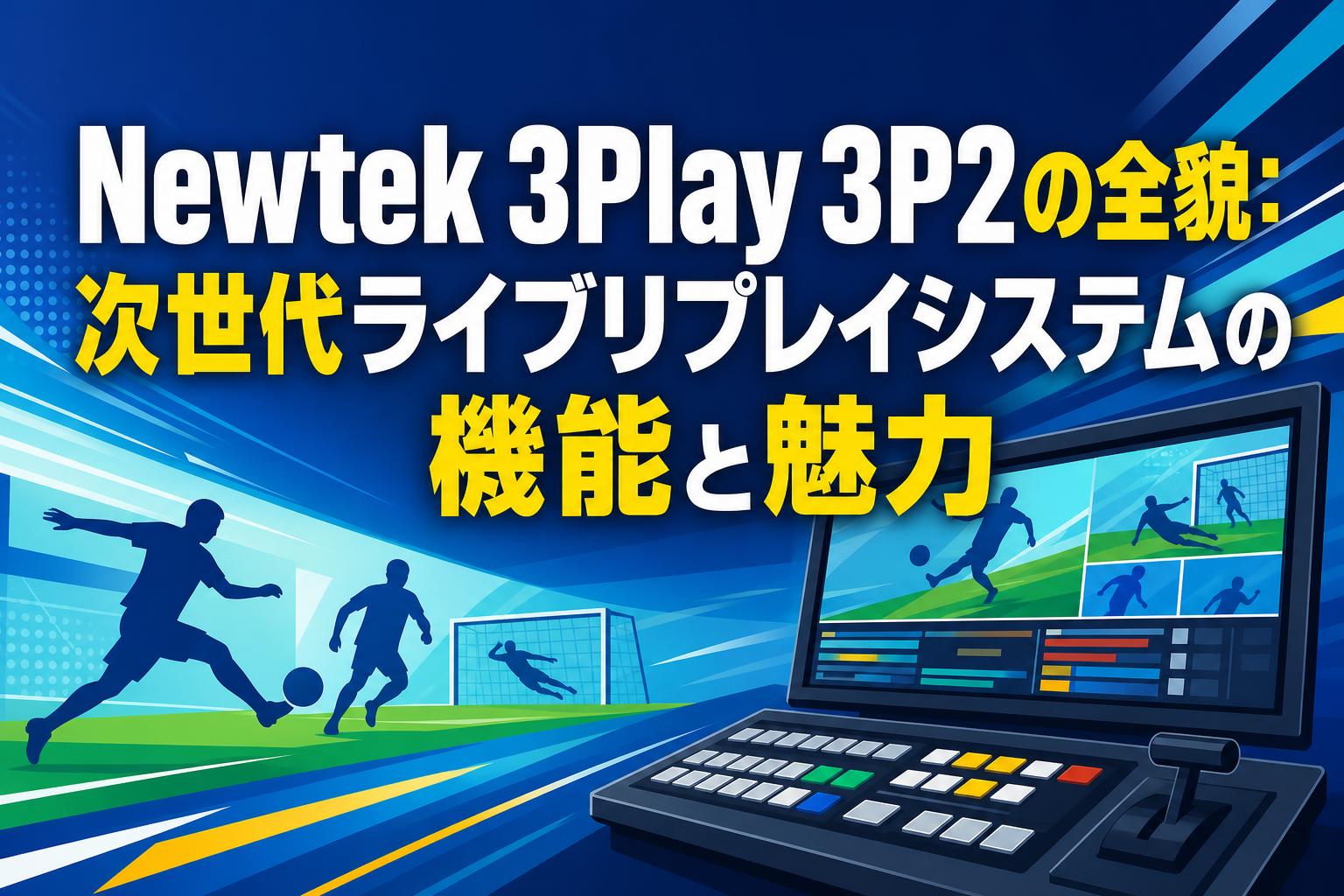 Newtek 3Play 3P2の全貌：次世代ライブリプレイシステムの機能と魅力