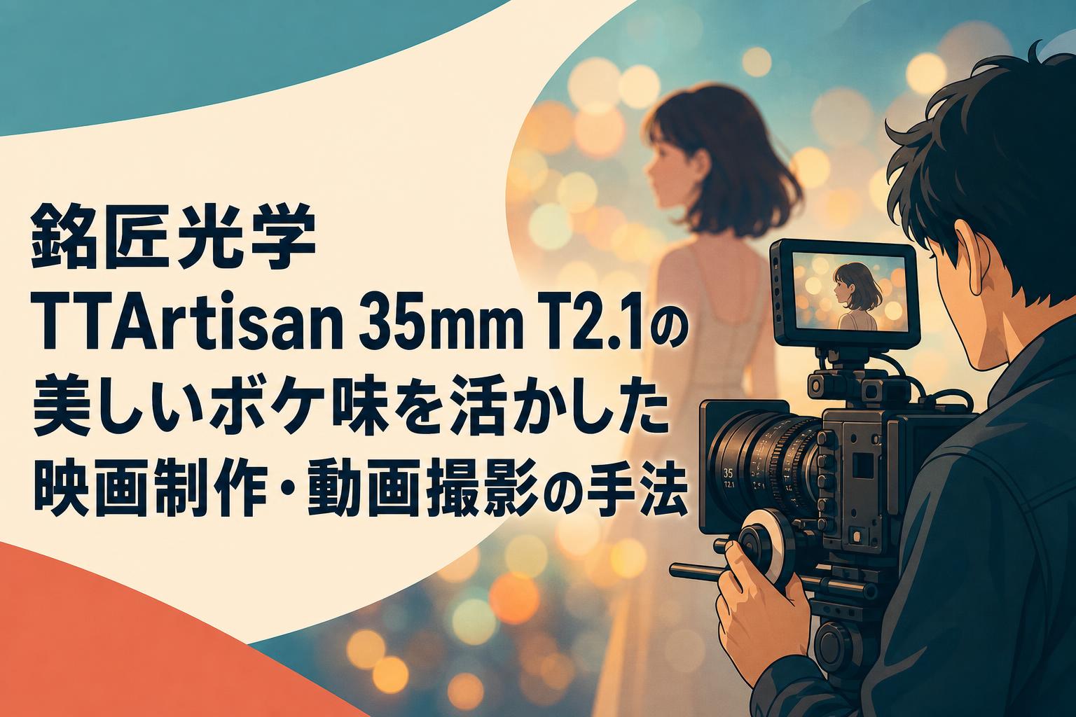 銘匠光学 TTArtisan 35mm T2.1の美しいボケ味を活かした映画制作・動画撮影の手法