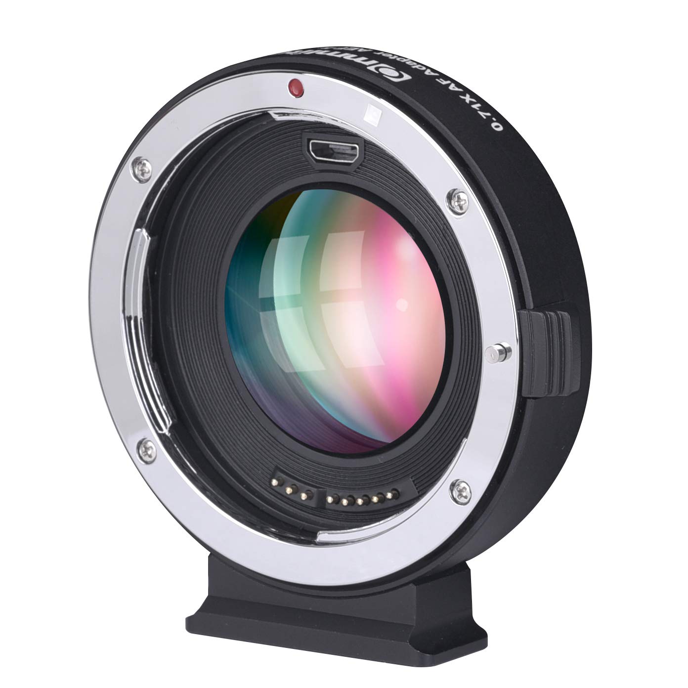 EFマウントLens(Canon) to マイクロフォーサーズCamera 変換アダプター 0.71X（電子接点・レンズ有）  パンダスタジオ・レンタル公式サイト