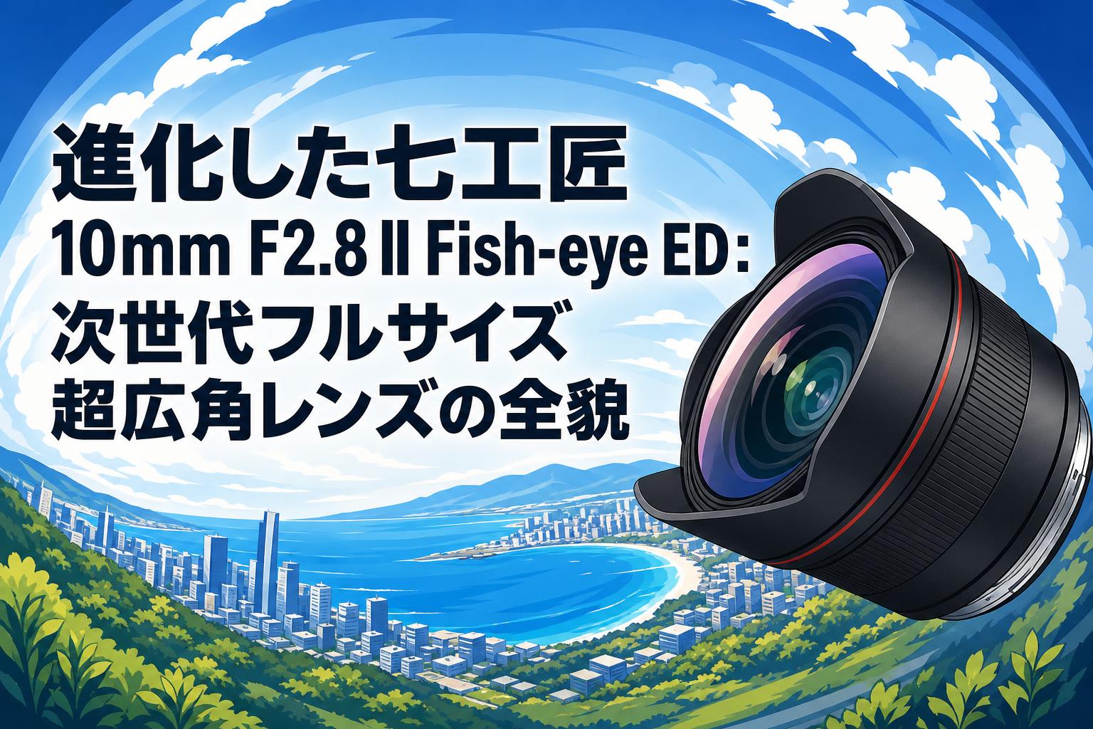 進化した七工匠 10mm F2.8 II Fish-eye ED：次世代フルサイズ超広角レンズの全貌