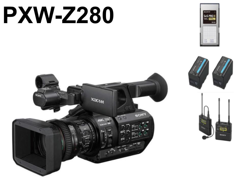SONY PXW-Z280 (ワイヤレスマイクセット)