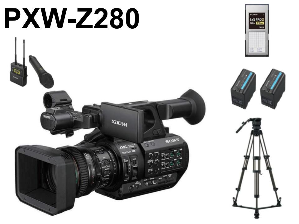 SONY PXW-Z280  セミナー 4K収録セット （ワイヤレス ハンドマイクセット）