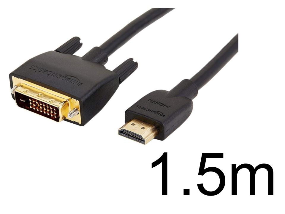 HDMI-DVIケーブル 1.5m - 映像用ケーブル