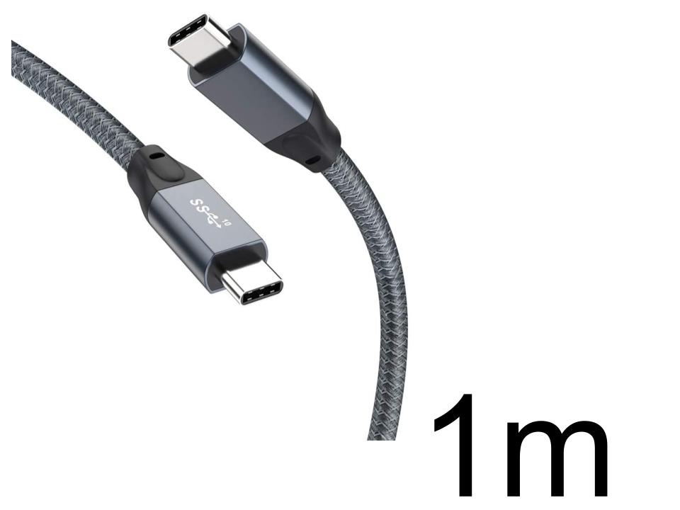 USB-C to USB-C（USB 3.1 Gen2 10Gbps PD対応 最大100W/5A Thunderbolt 3） 1m |  パンダスタジオ・レンタル公式サイト