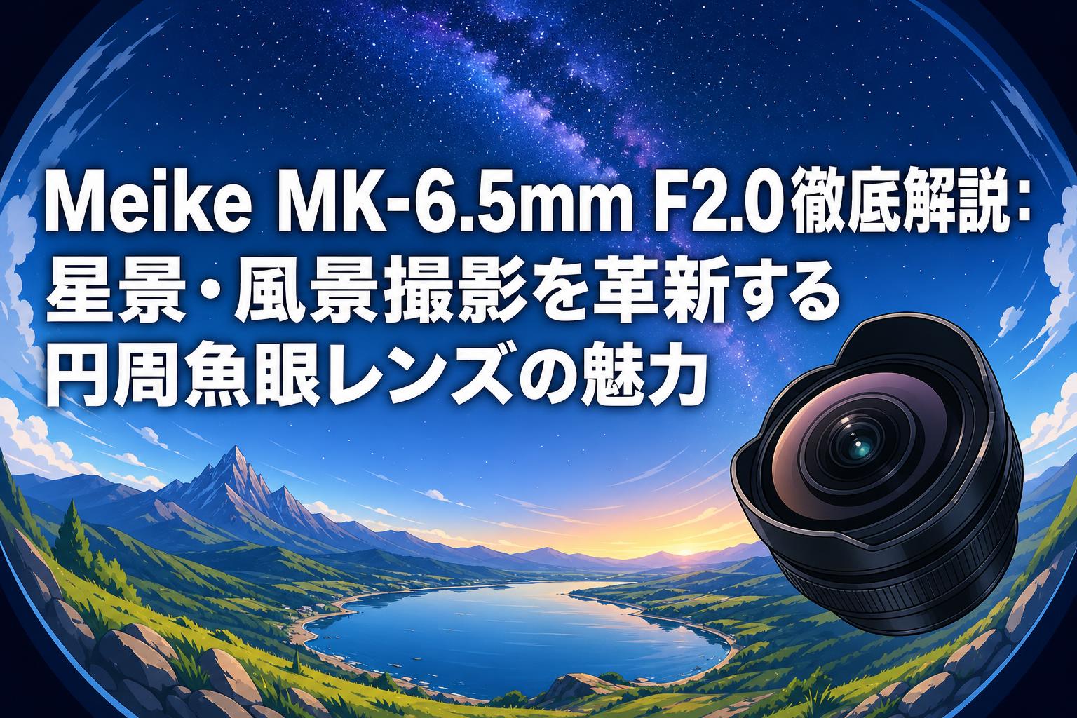 Meike MK-6.5mm F2.0徹底解説：星景・風景撮影を革新する円周魚眼レンズの魅力
