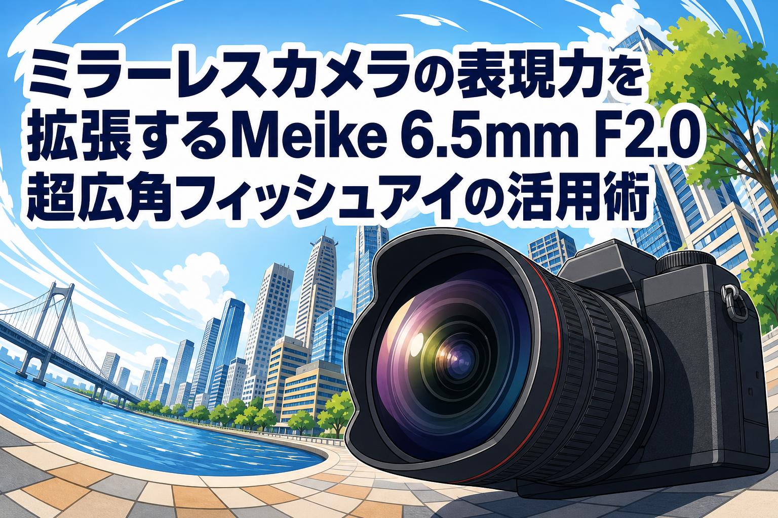 ミラーレスカメラの表現力を拡張するMeike 6.5mm F2.0超広角フィッシュアイの活用術