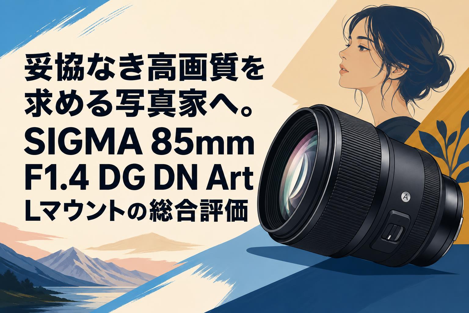 妥協なき高画質を求める写真家へ。SIGMA 85mm F1.4 DG DN Art Lマウントの総合評価