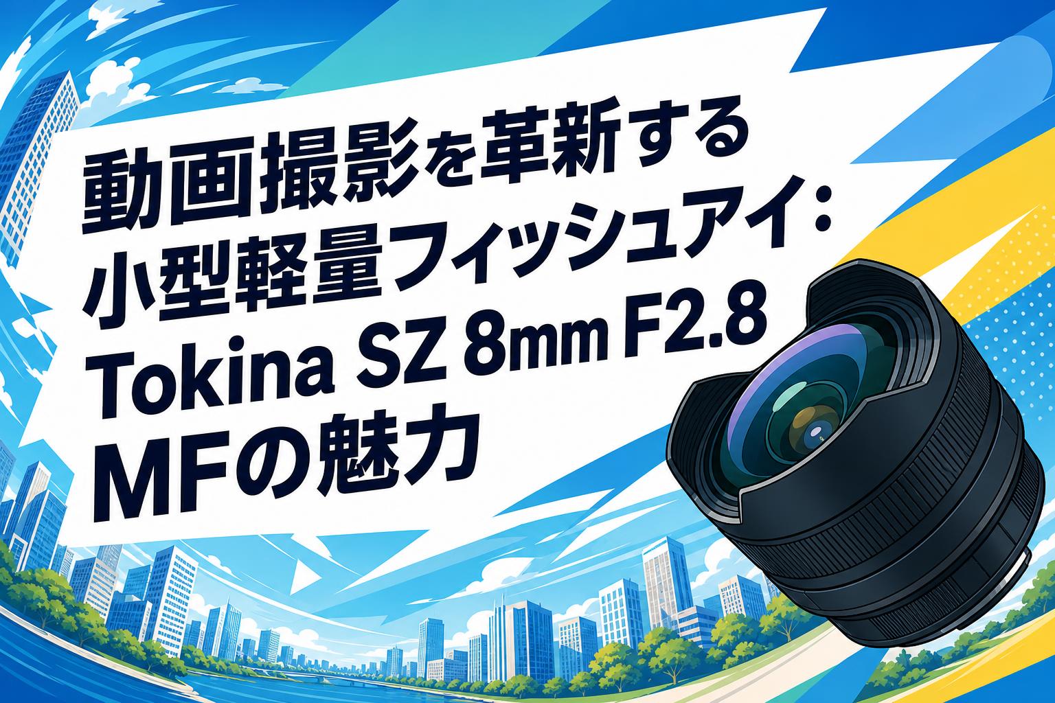 動画撮影を革新する小型軽量フィッシュアイ：Tokina SZ 8mm F2.8 MFの魅力