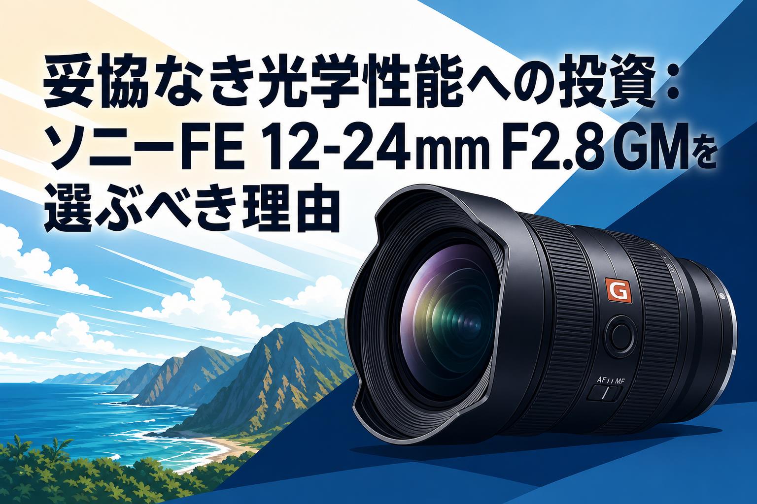 妥協なき光学性能への投資：ソニーFE 12-24mm F2.8 GMを選ぶべき理由