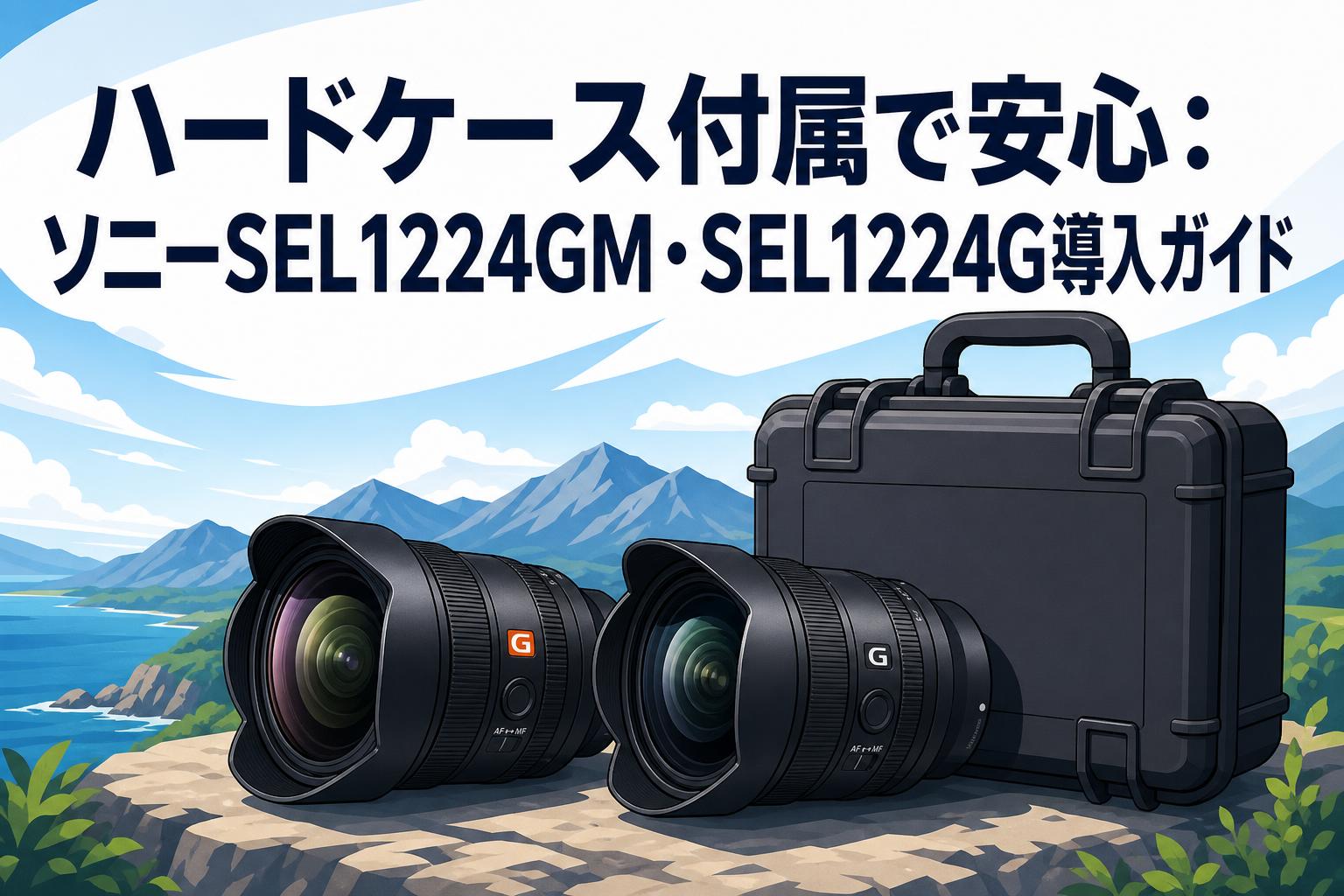 ハードケース付属で安心：ソニーSEL1224GM・SEL1224G導入ガイド