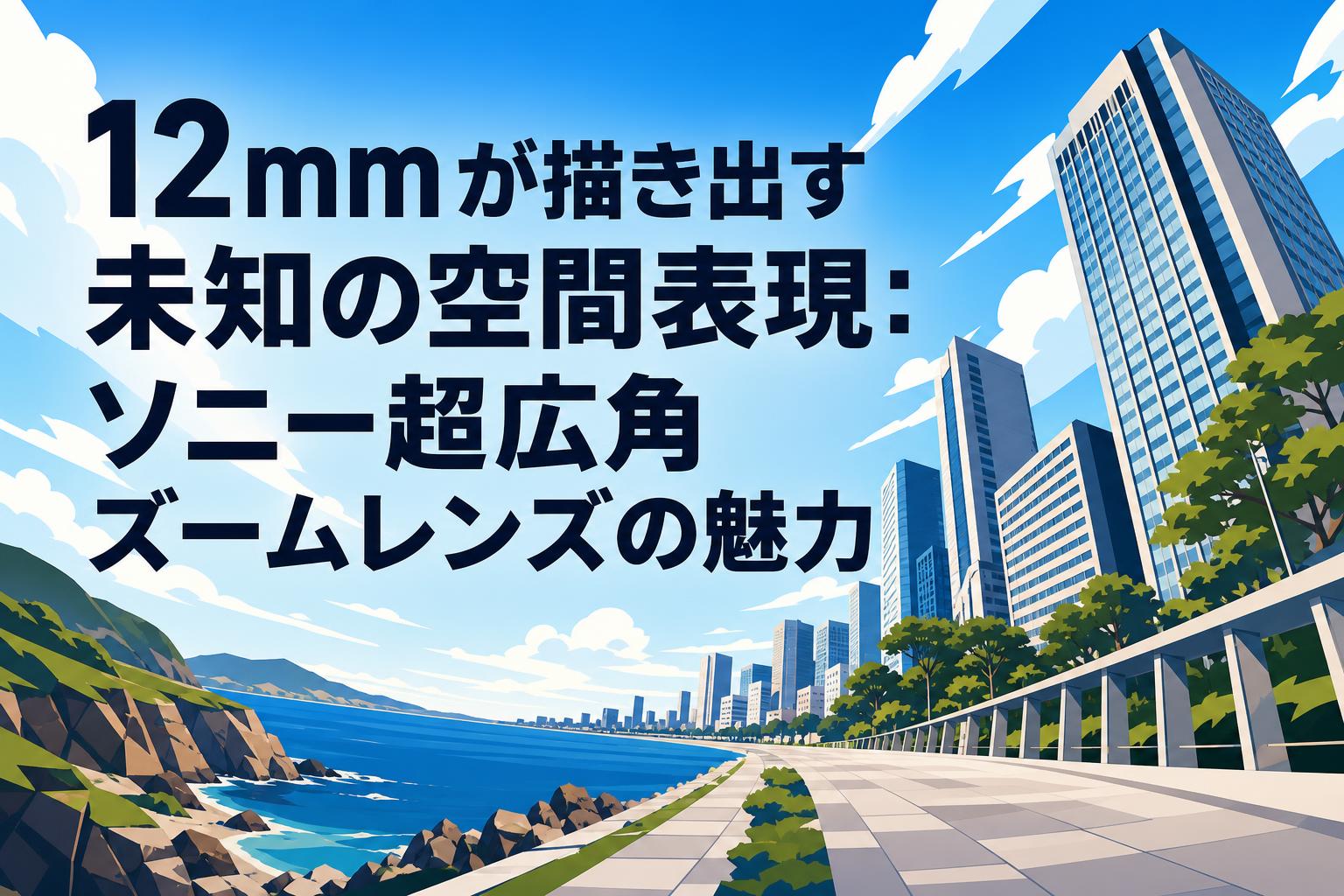12mmが描き出す未知の空間表現：ソニー超広角ズームレンズの魅力