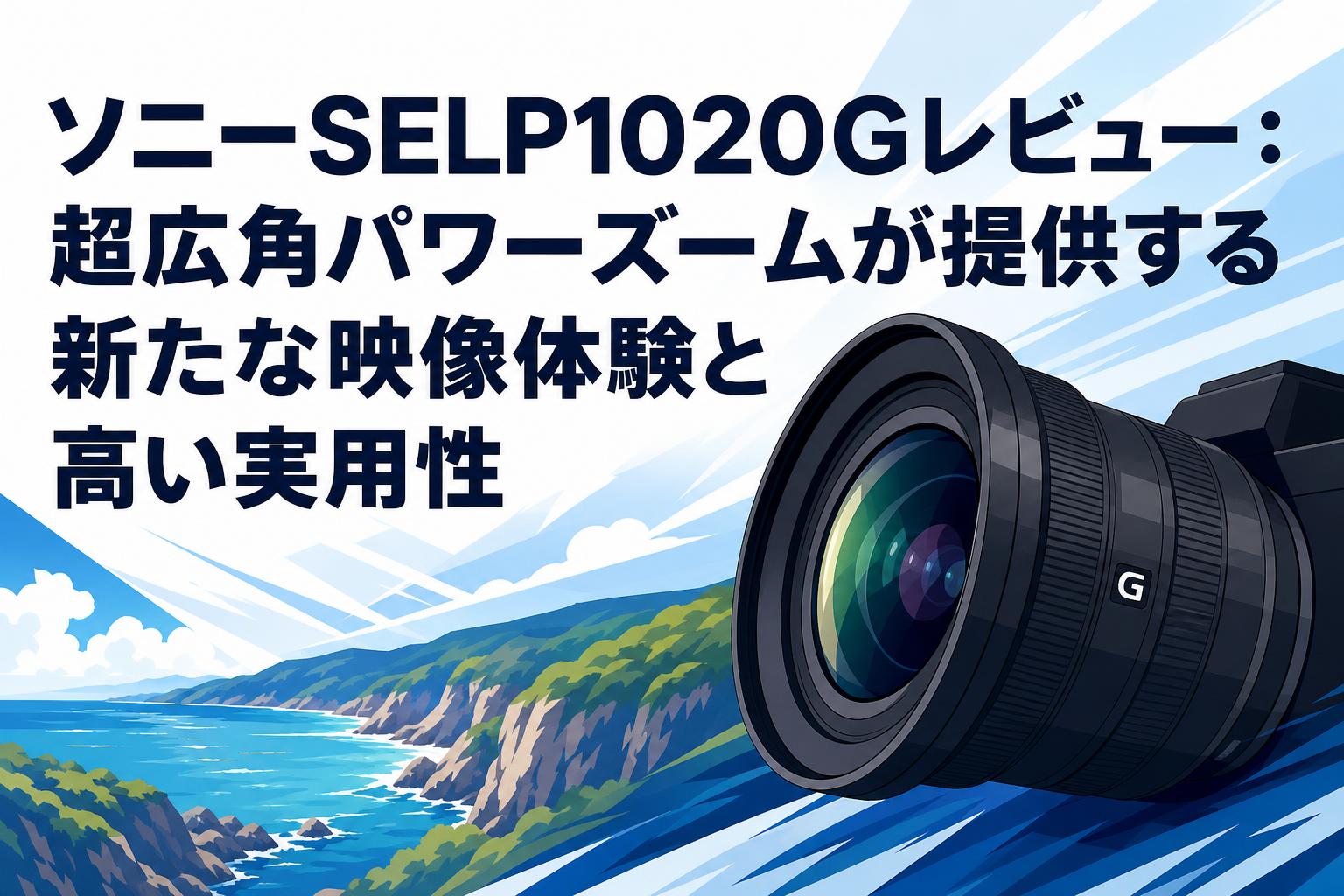 ソニーSELP1020Gレビュー：超広角パワーズームが提供する新たな映像体験と高い実用性