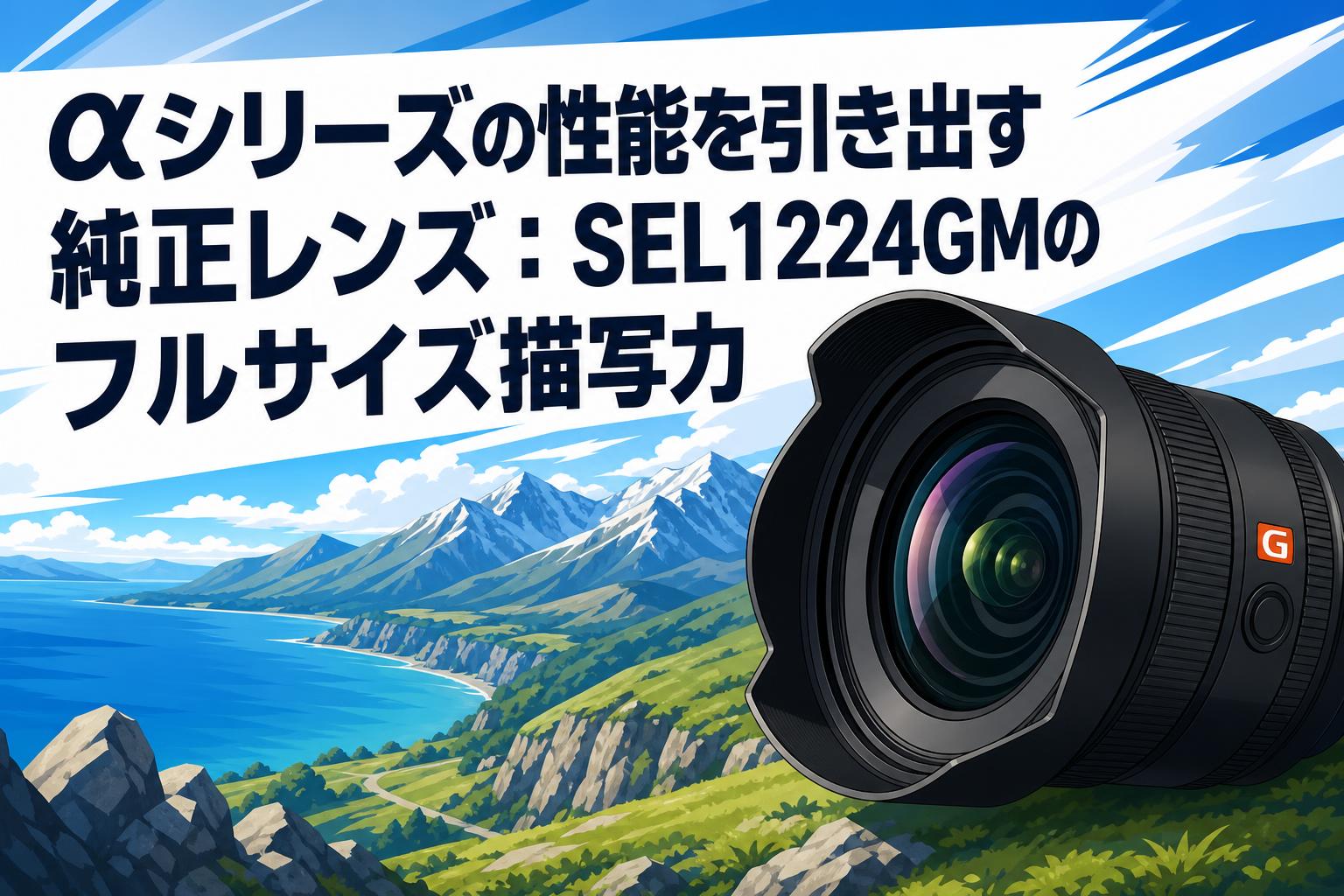 αシリーズの性能を引き出す純正レンズ：SEL1224GMのフルサイズ描写力