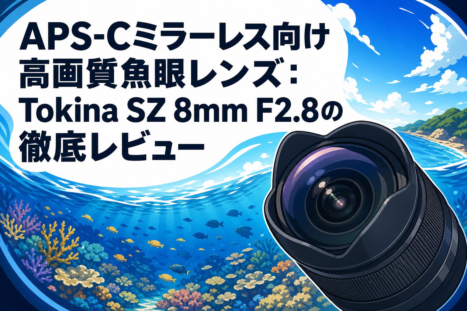 APS-Cミラーレス向け高画質魚眼レンズ：Tokina SZ 8mm F2.8の徹底レビュー