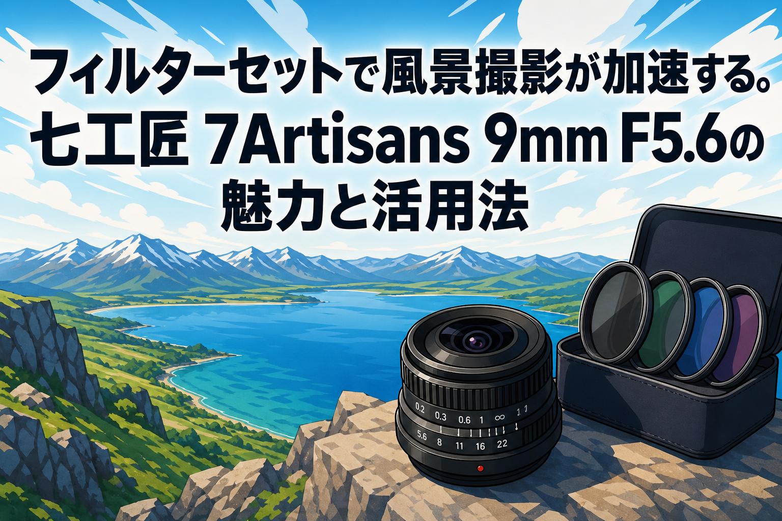 フィルターセットで風景撮影が加速する。七工匠 7Artisans 9mm F5.6の魅力と活用法