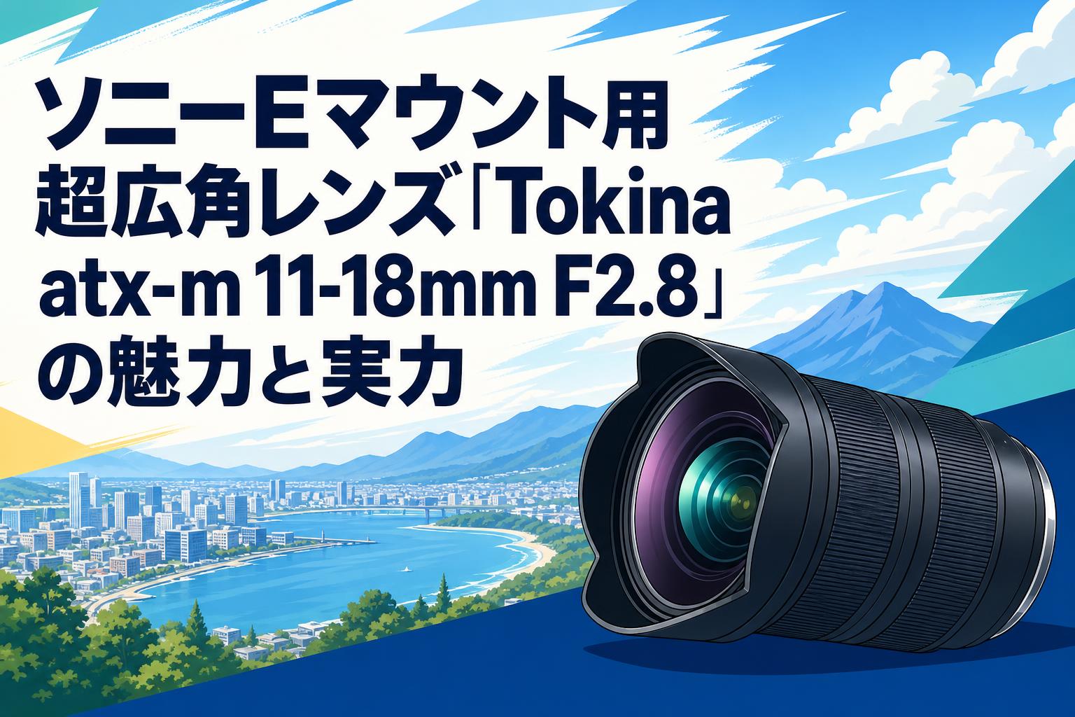 ソニーEマウント用超広角レンズ「Tokina atx-m 11-18mm F2.8」の魅力と実力