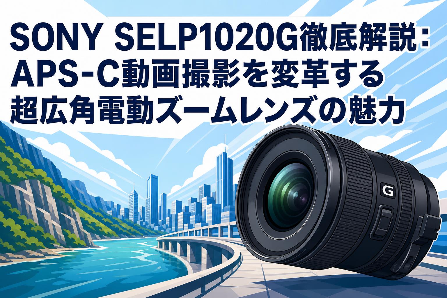 SONY SELP1020G徹底解説：APS-C動画撮影を変革する超広角電動ズームレンズの魅力