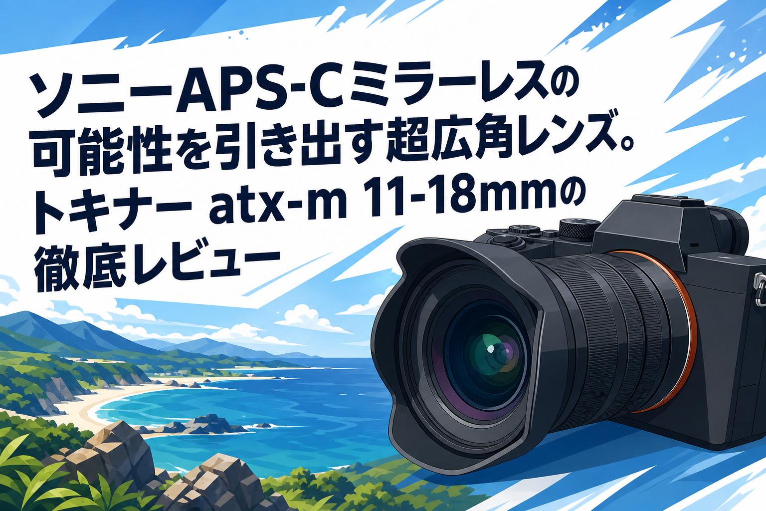 ソニーAPS-Cミラーレスの可能性を引き出す超広角レンズ。トキナー atx-m 11-18mmの徹底レビュー