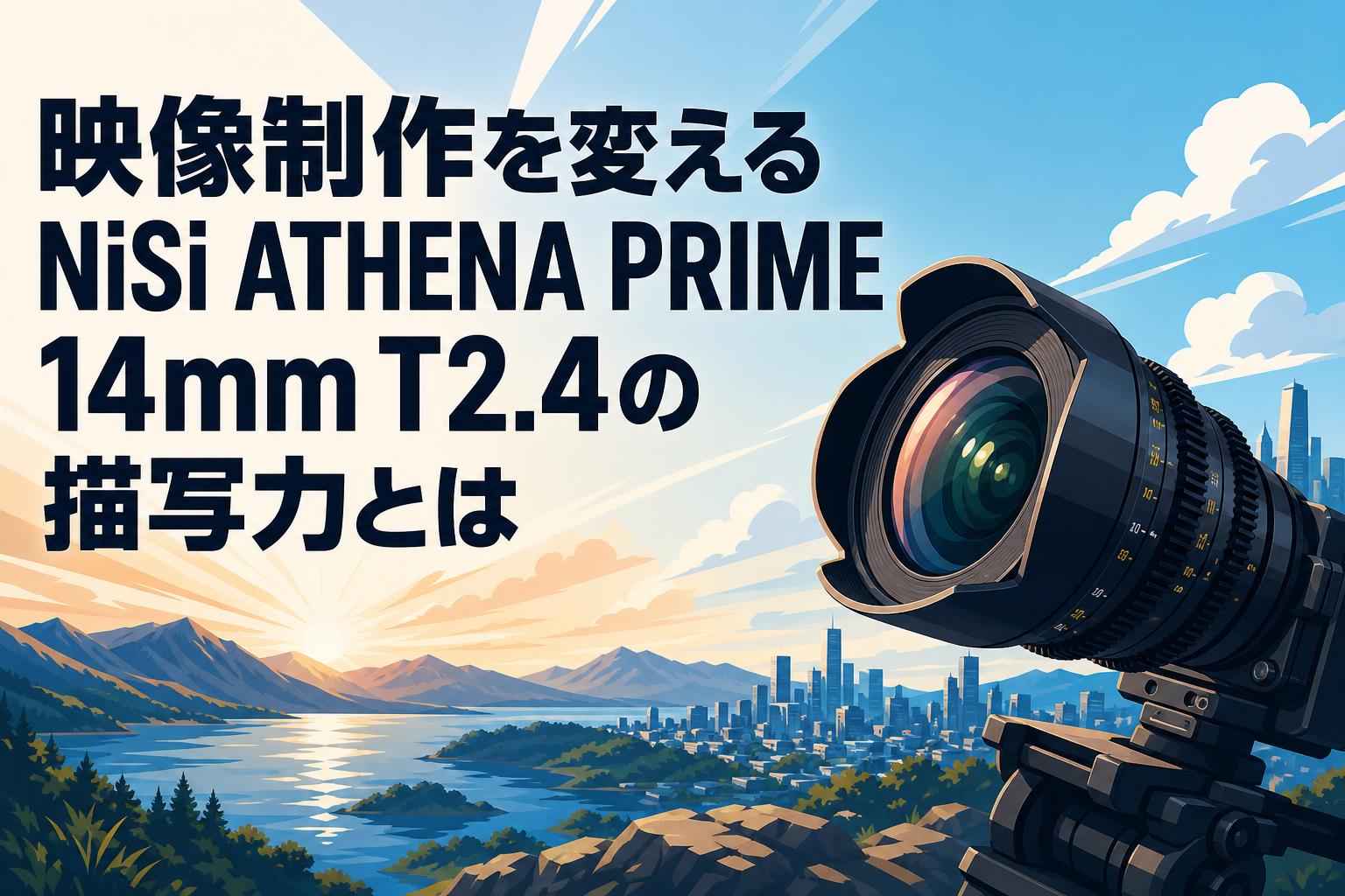 映像制作を変えるNiSi ATHENA PRIME 14mm T2.4の描写力とは