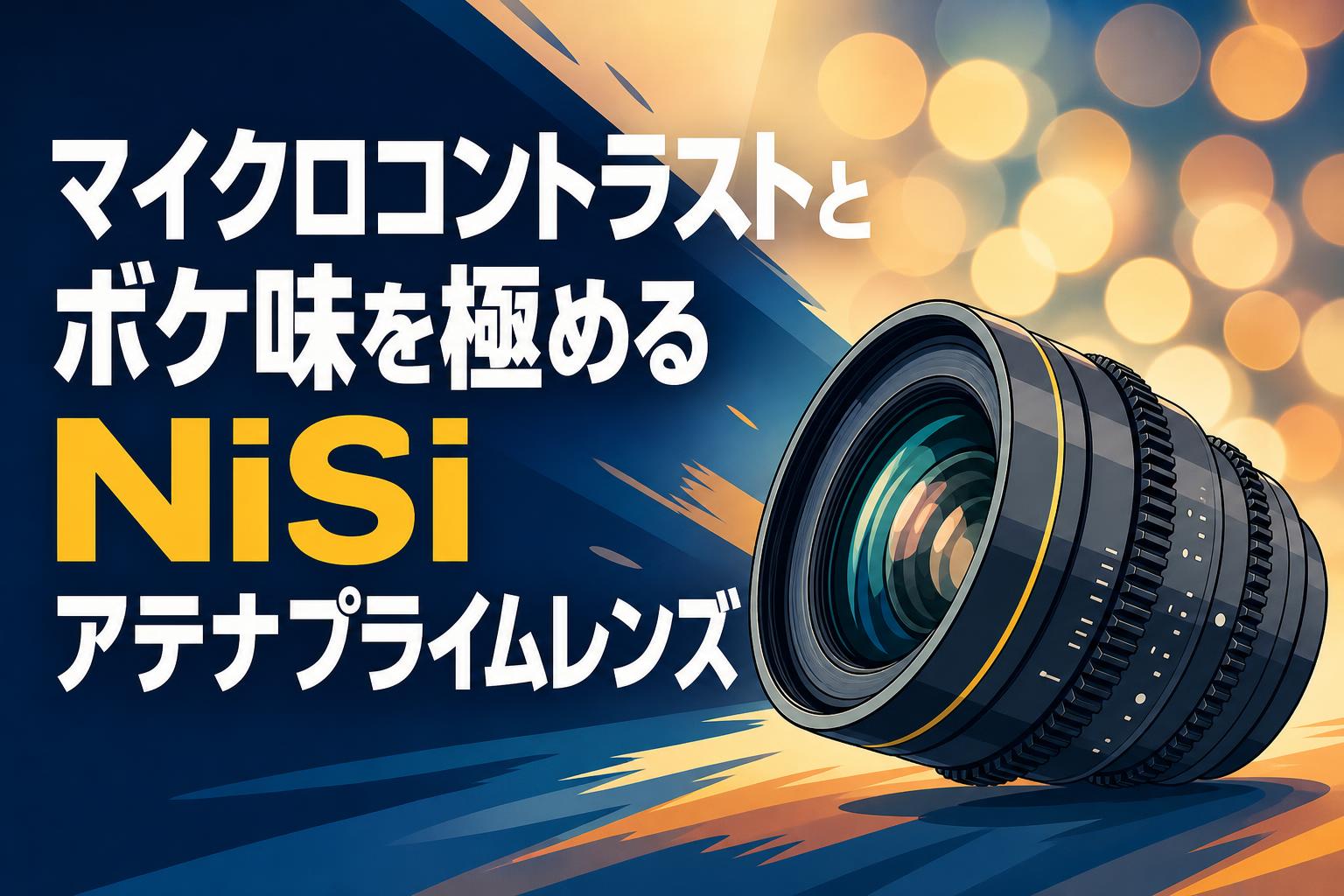 マイクロコントラストとボケ味を極める NiSi アテナプライムレンズ