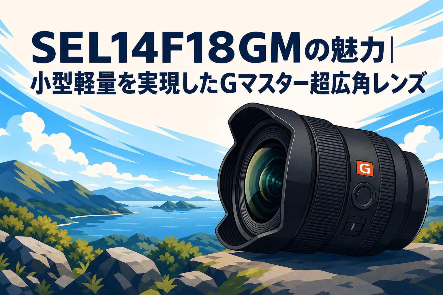 SEL14F18GMの魅力|小型軽量を実現したGマスター超広角レンズ
