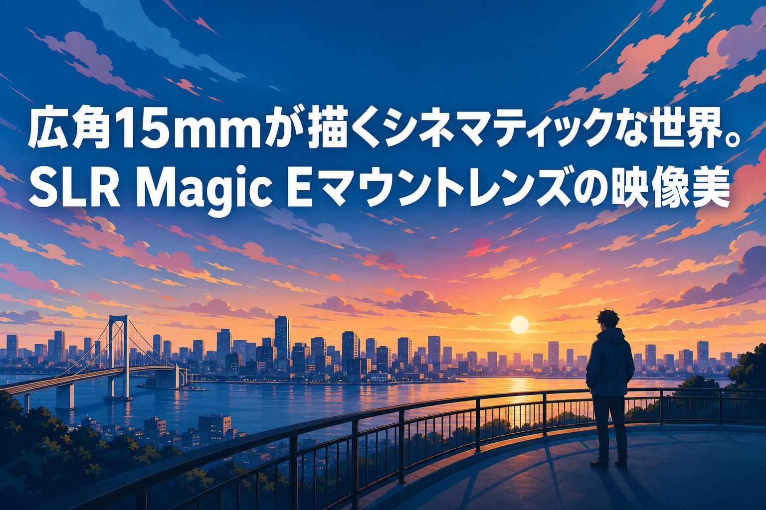 広角15mmが描くシネマティックな世界。SLR Magic Eマウントレンズの映像美