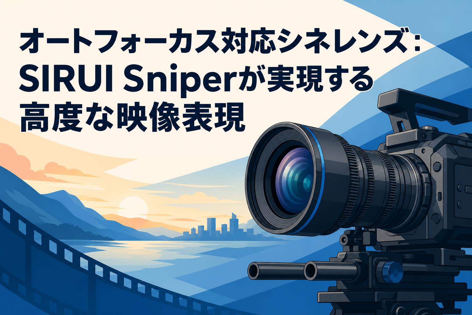 オートフォーカス対応シネレンズ：SIRUI Sniperが実現する高度な映像表現