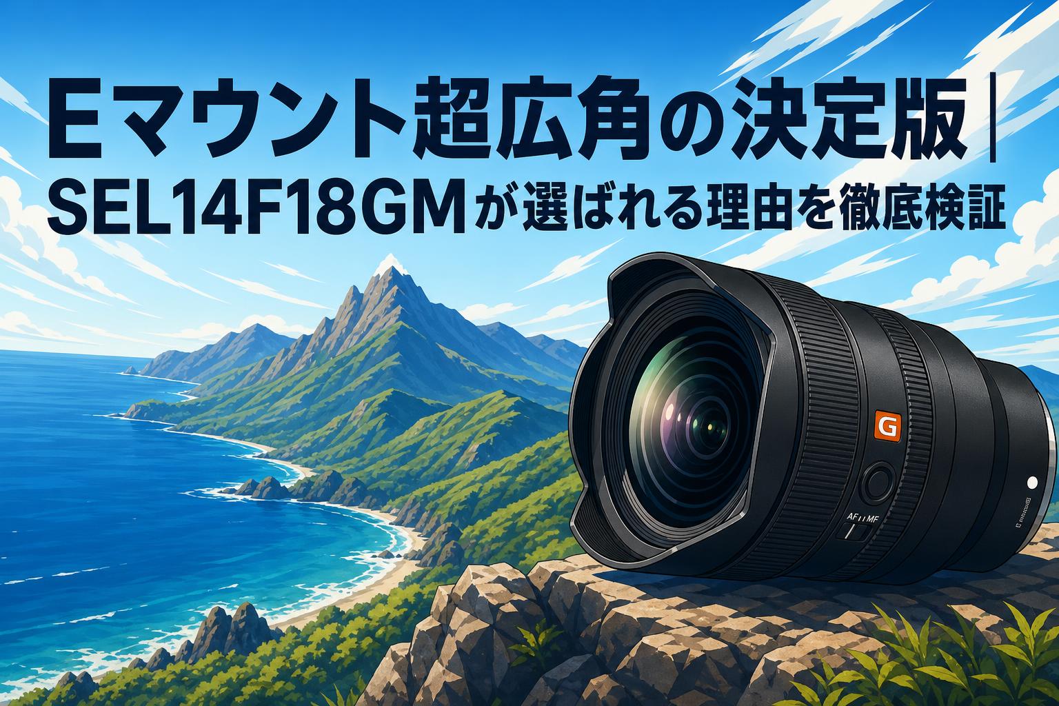 Eマウント超広角の決定版|SEL14F18GMが選ばれる理由を徹底検証