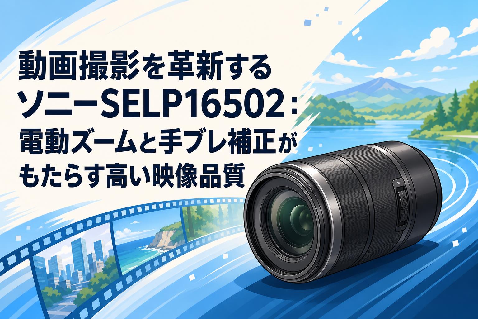動画撮影を革新するソニーSELP16502：電動ズームと手ブレ補正がもたらす高い映像品質