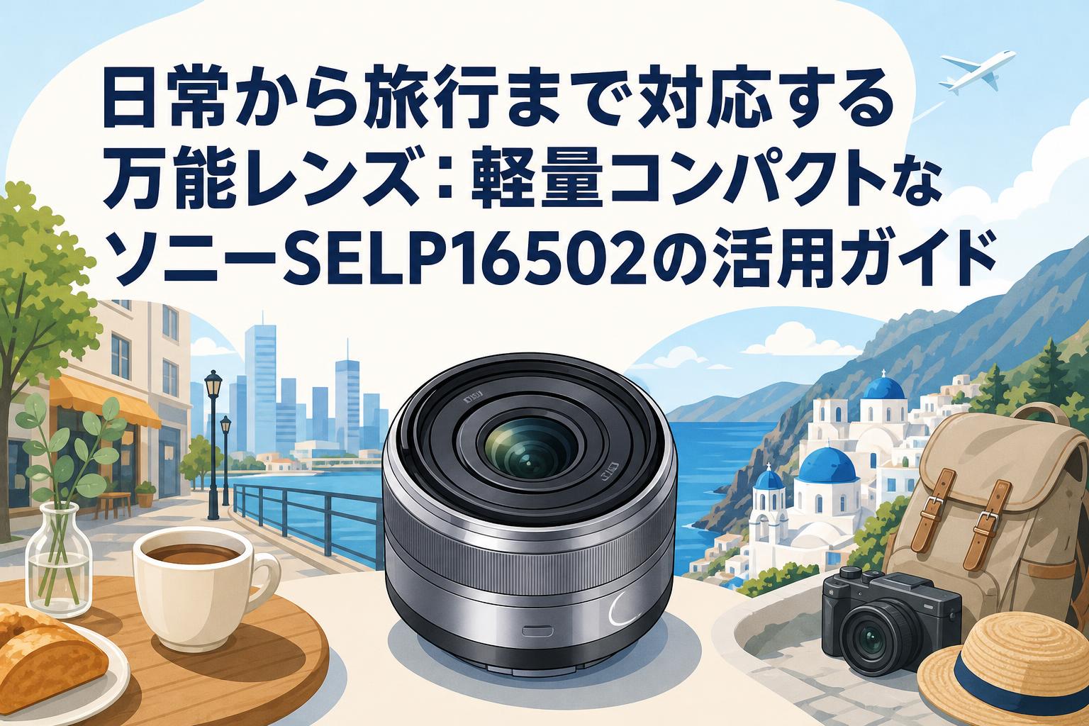 日常から旅行まで対応する万能レンズ：軽量コンパクトなソニーSELP16502の活用ガイド