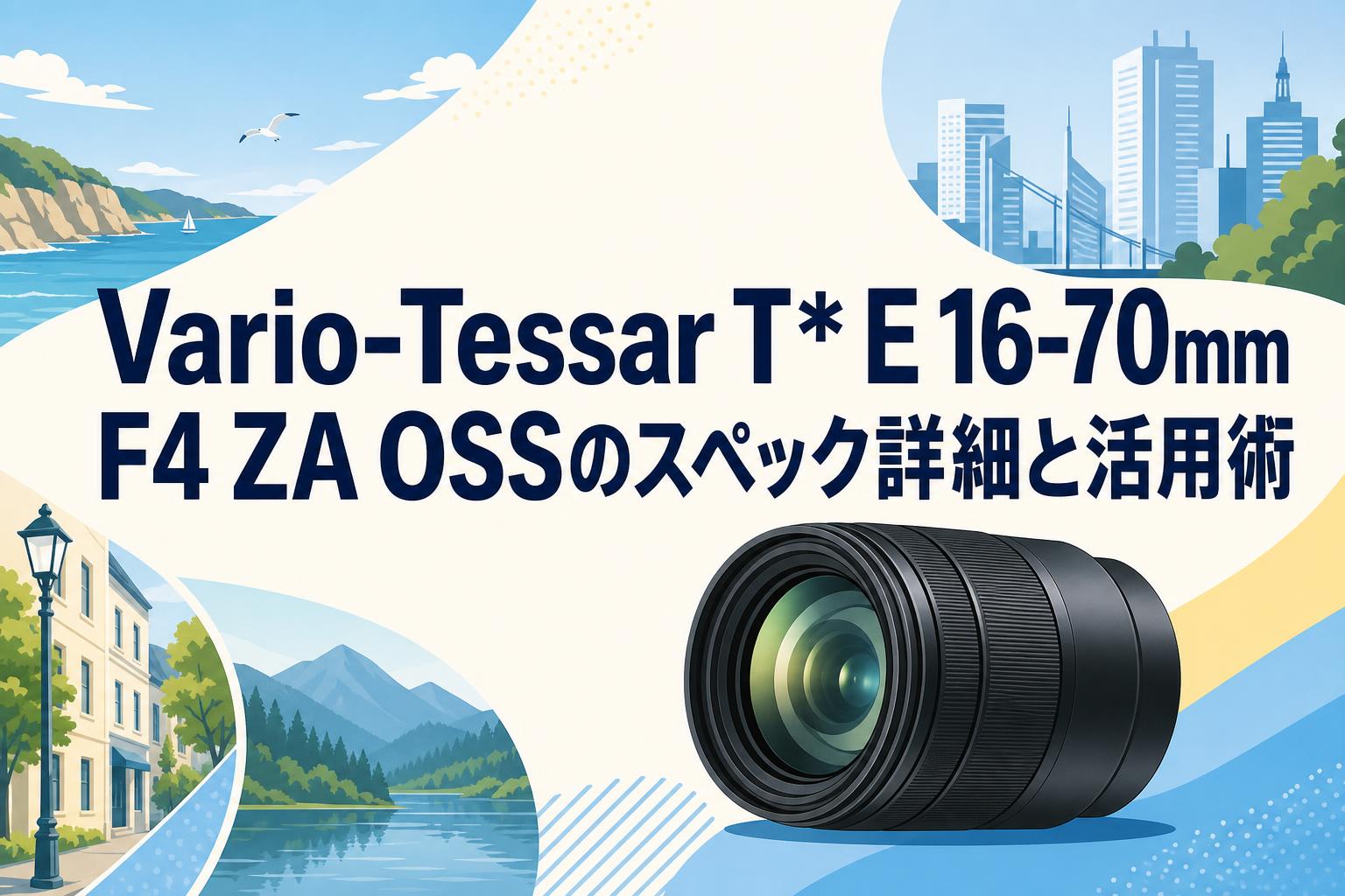 Vario-Tessar T* E 16-70mm F4 ZA OSSのスペック詳細と活用術