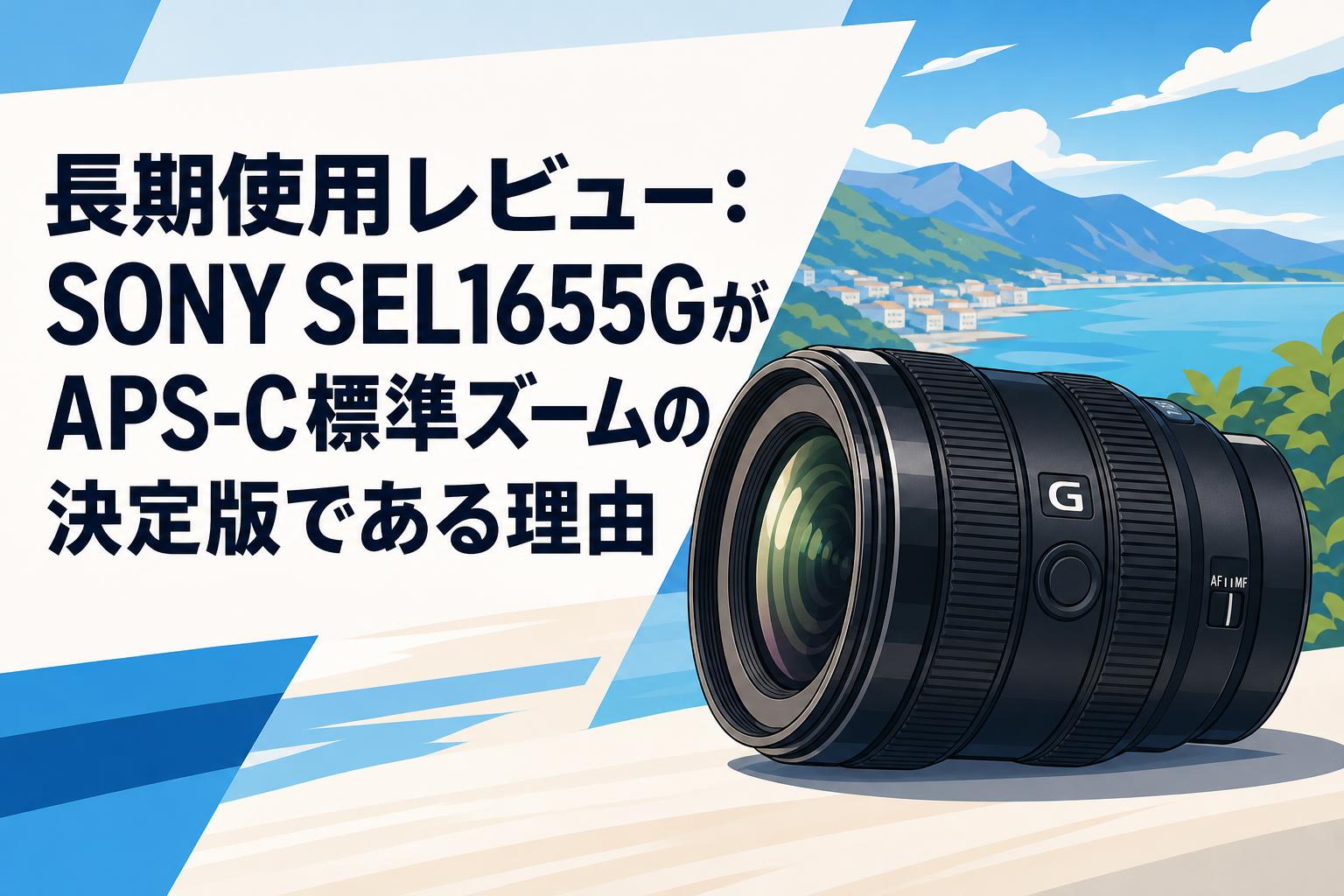 長期使用レビュー：SONY SEL1655GがAPS-C標準ズームの決定版である理由