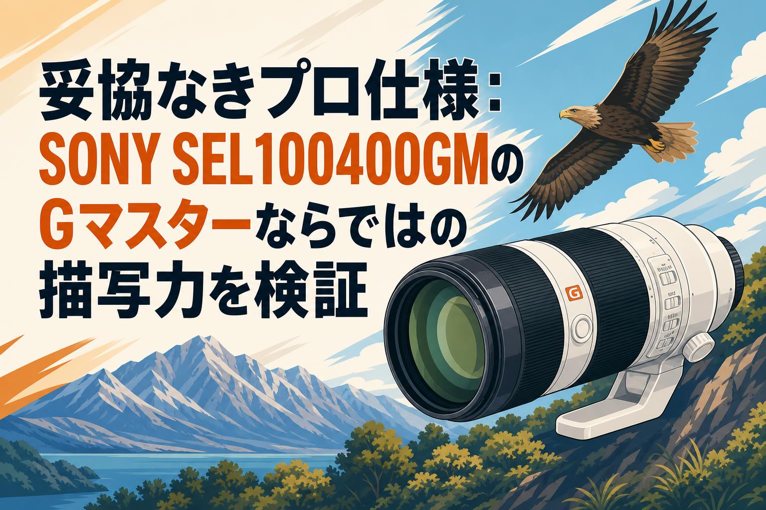 妥協なきプロ仕様：SONY SEL100400GMのGマスターならではの描写力を検証