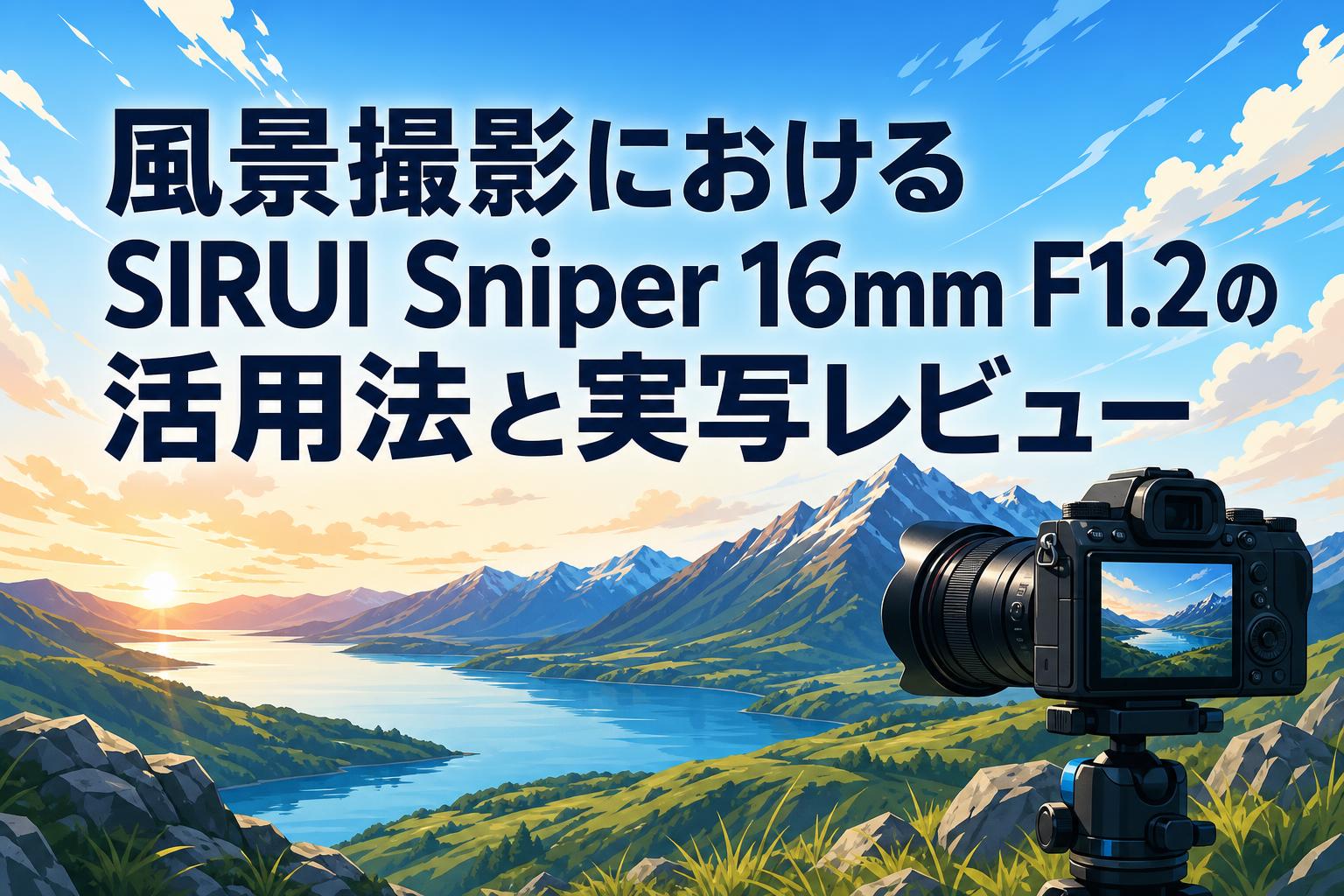 風景撮影におけるSIRUI Sniper 16mm F1.2の活用法と実写レビュー