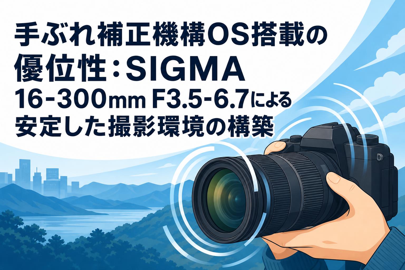 手ぶれ補正機構OS搭載の優位性：SIGMA 16-300mm F3.5-6.7による安定した撮影環境の構築