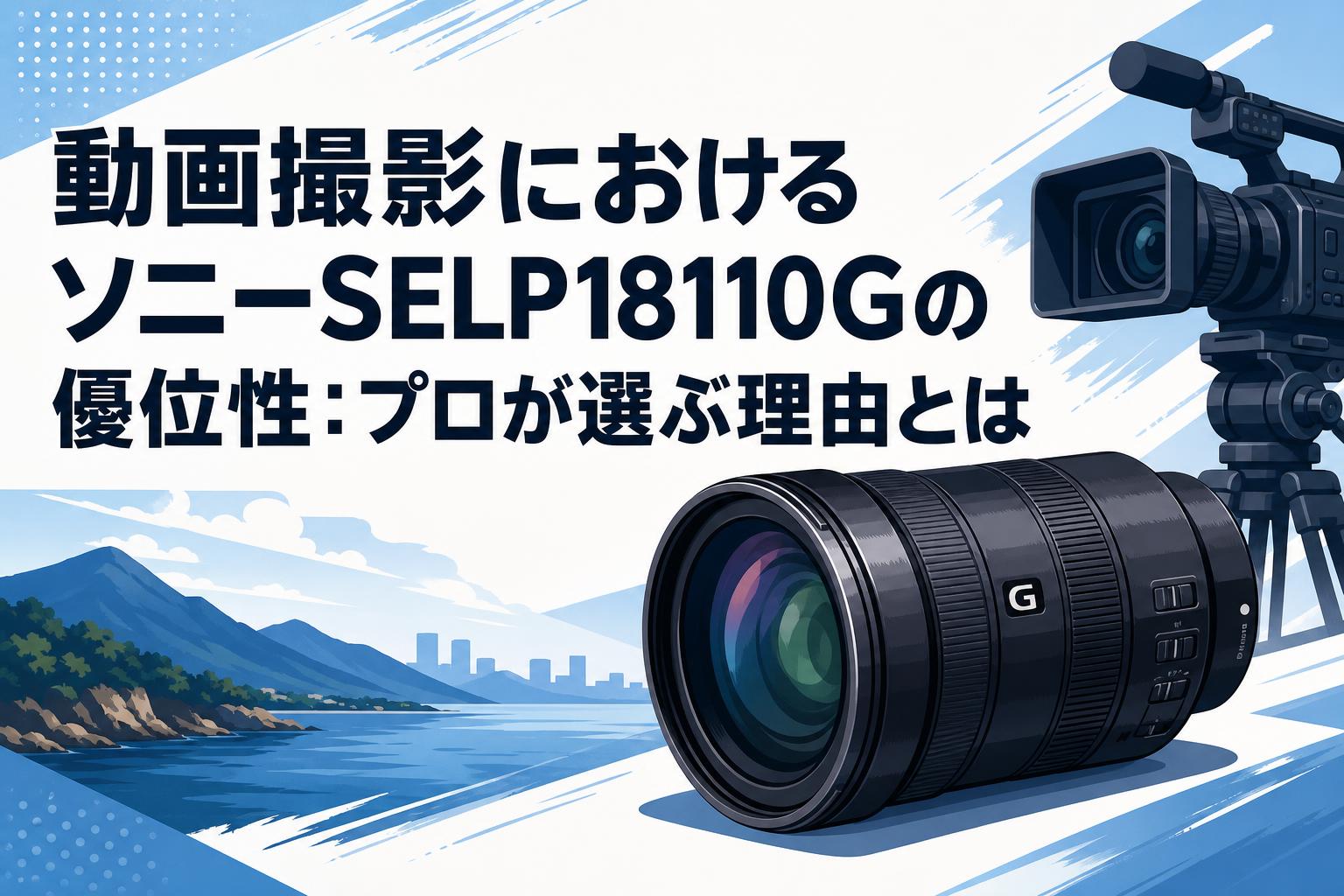動画撮影におけるソニーSELP18110Gの優位性：プロが選ぶ理由とは