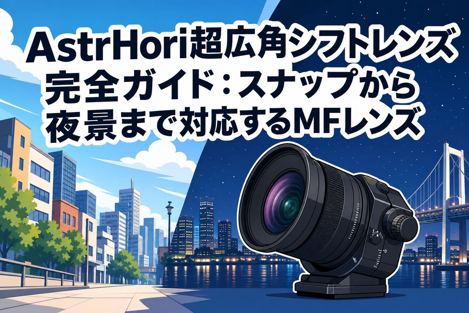 AstrHori超広角シフトレンズ完全ガイド：スナップから夜景まで対応するMFレンズ