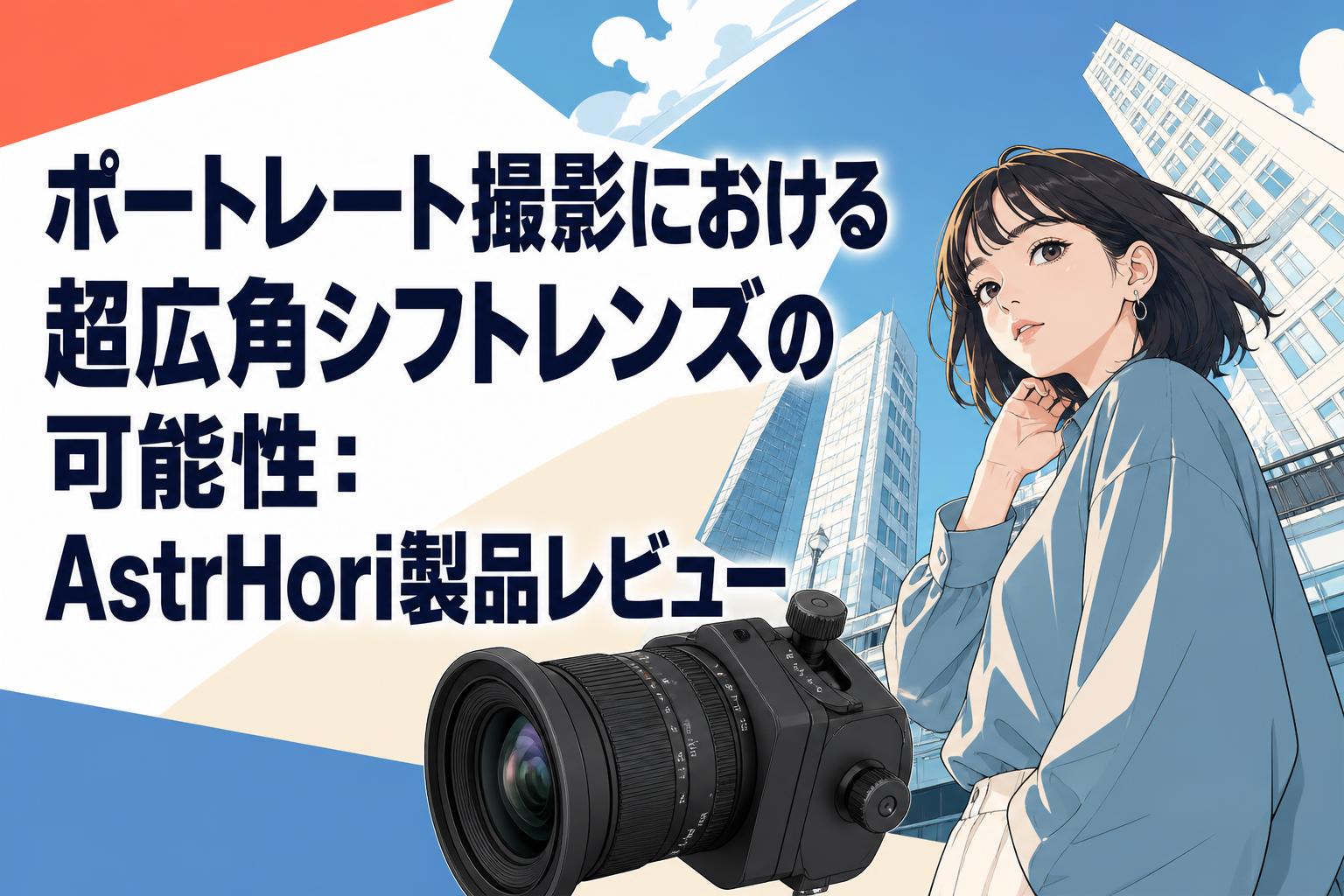 ポートレート撮影における超広角シフトレンズの可能性：AstrHori製品レビュー