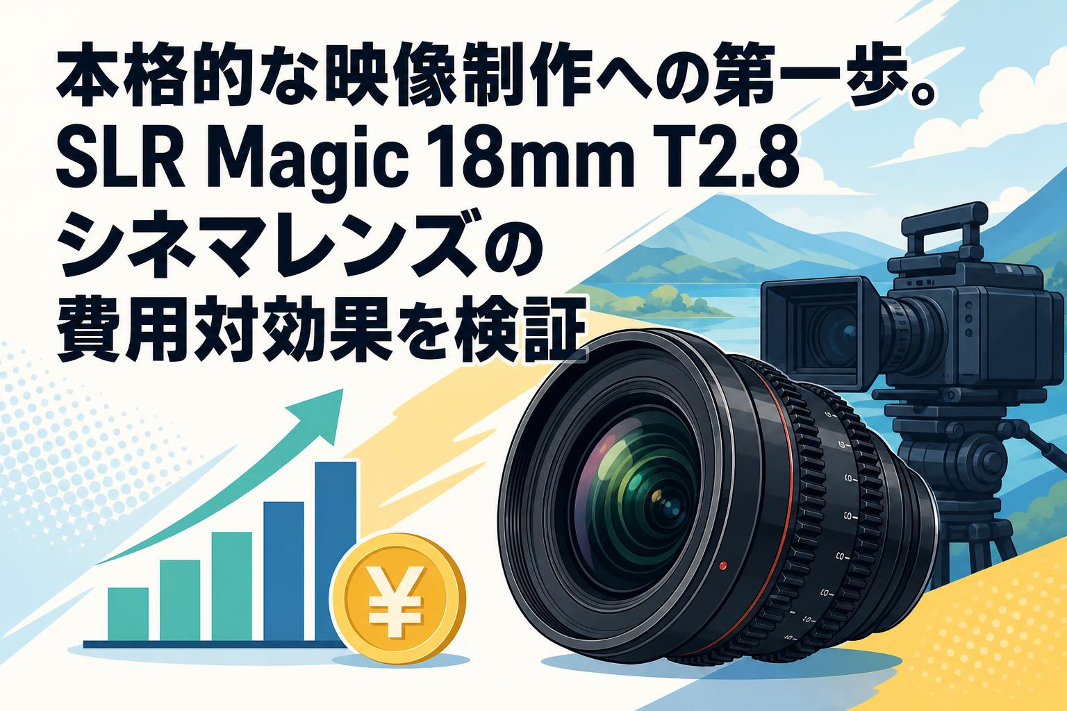 本格的な映像制作への第一歩。SLR Magic 18mm T2.8シネマレンズの費用対効果を検証