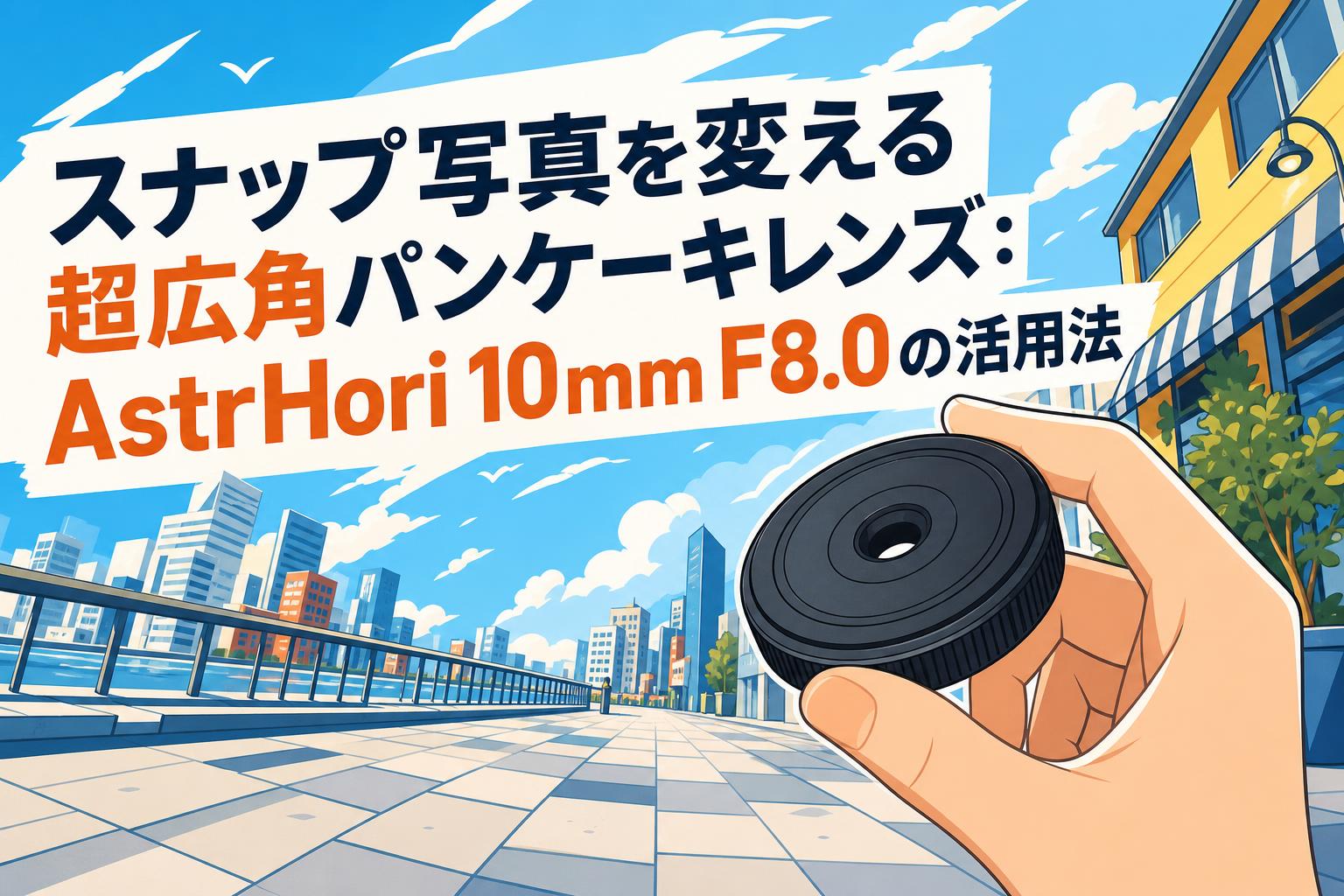 スナップ写真を変える超広角パンケーキレンズ：AstrHori 10mm F8.0の活用法
