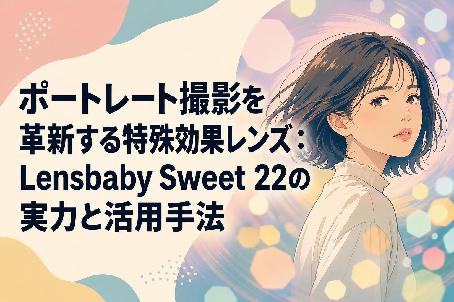ポートレート撮影を革新する特殊効果レンズ：Lensbaby Sweet 22の実力と活用手法
