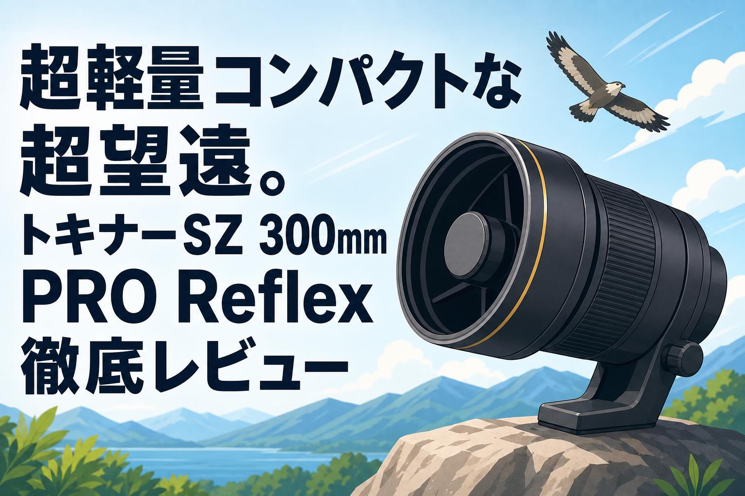 超軽量コンパクトな超望遠。トキナーSZ 300mm PRO Reflex徹底レビュー