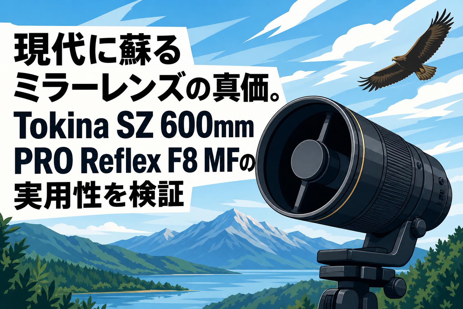 現代に蘇るミラーレンズの真価。Tokina SZ 600mm PRO Reflex F8 MFの実用性を検証