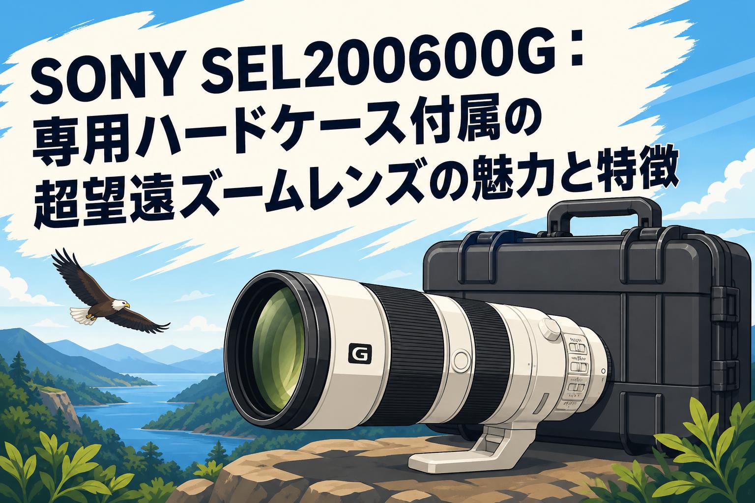 SONY SEL200600G：専用ハードケース付属の超望遠ズームレンズの魅力と特徴
